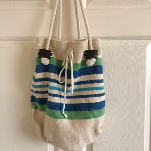 Lucky brand beach tote or casual bag